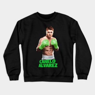 the winner of canelo alvarez Crewneck Sweatshirt